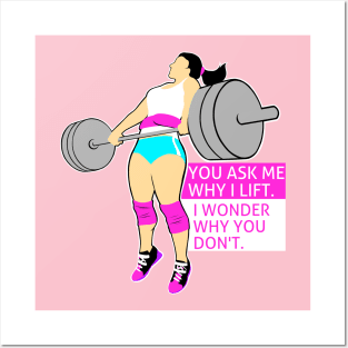 fitness girl, gym girl, fitness, weightlifting women Posters and Art